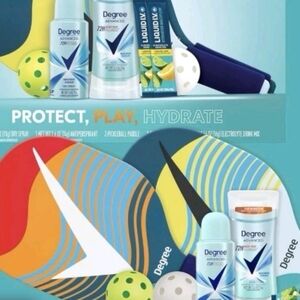 NEW DEGREE ADVANCED ANTIPERSPIRANT ADVANCED   DEODORANT LIQUID IV HYDRATION SET